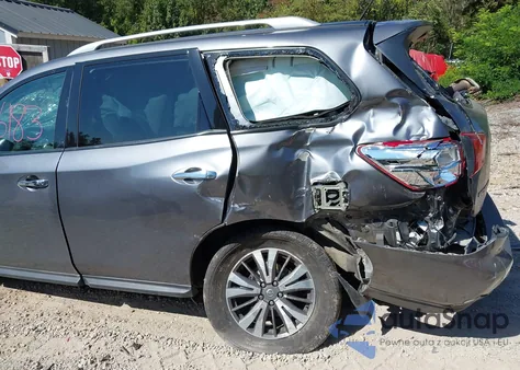 2017 Nissan Pathfinder Sv z USA, uszkodzony, nr VIN 5N1DR2MM6HC906918